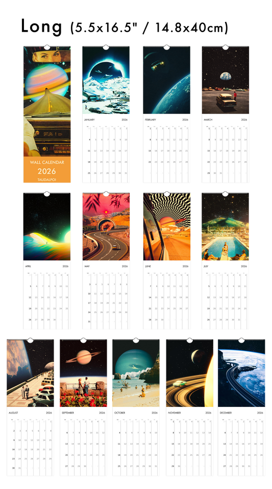 2026 Wall Calendar: The Classics