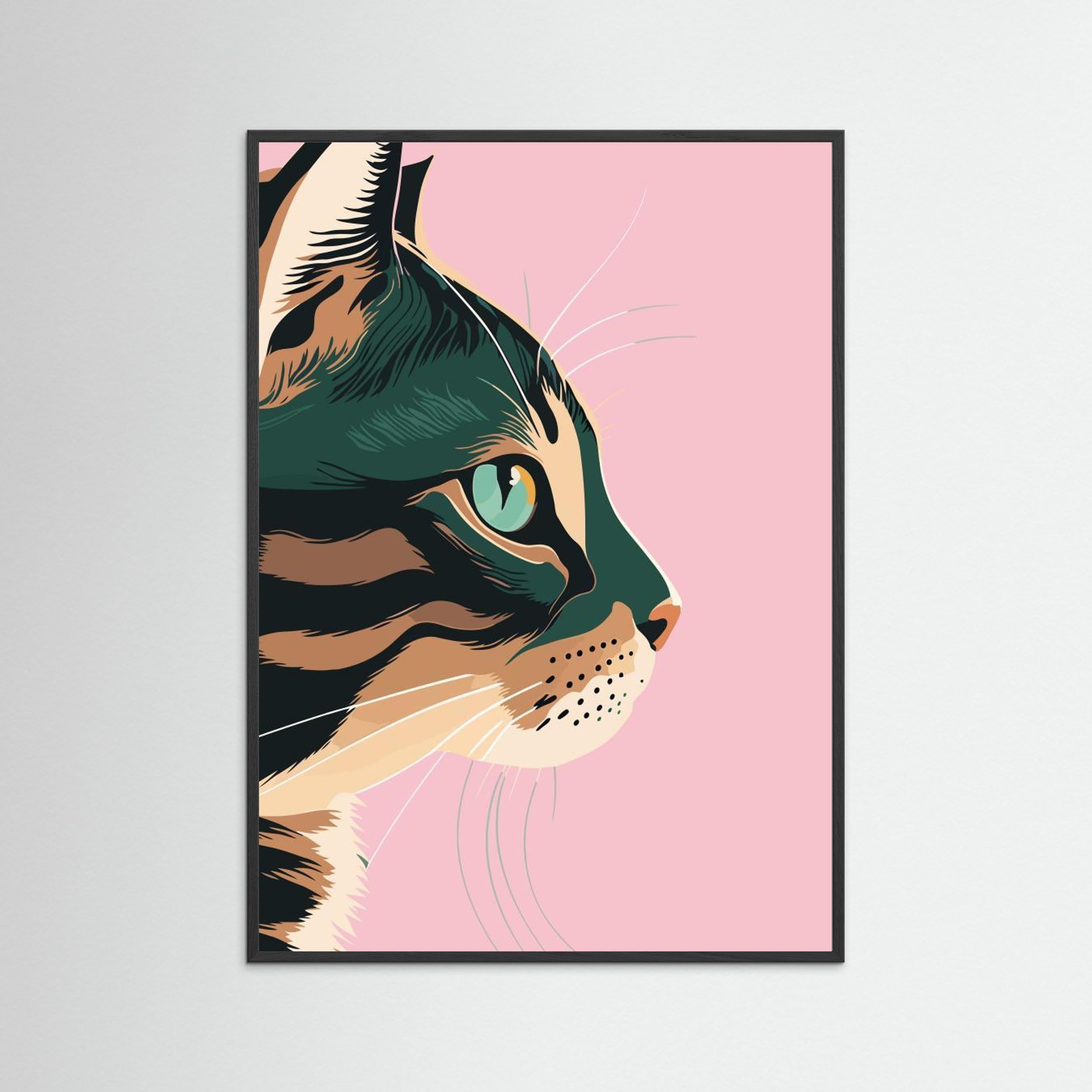 Cats Eye by Wall Chart Art Studio