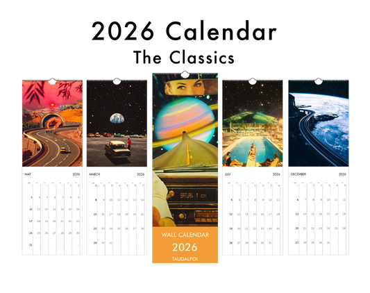 2026 Wall Calendar: The Classics