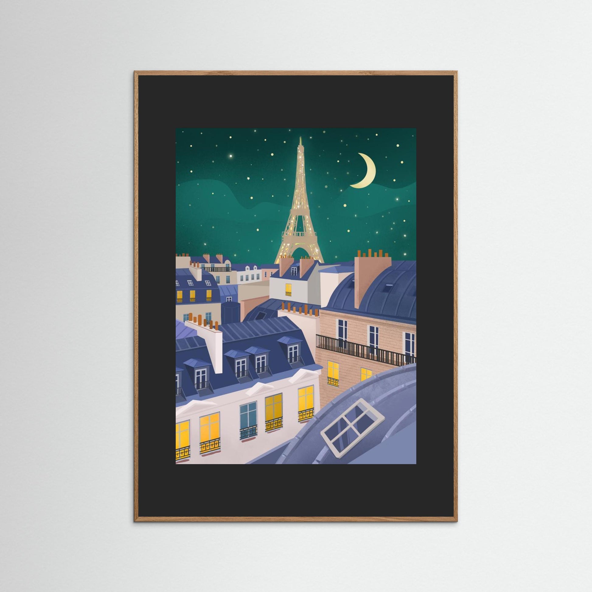 Paris at Night by Petra Lizde