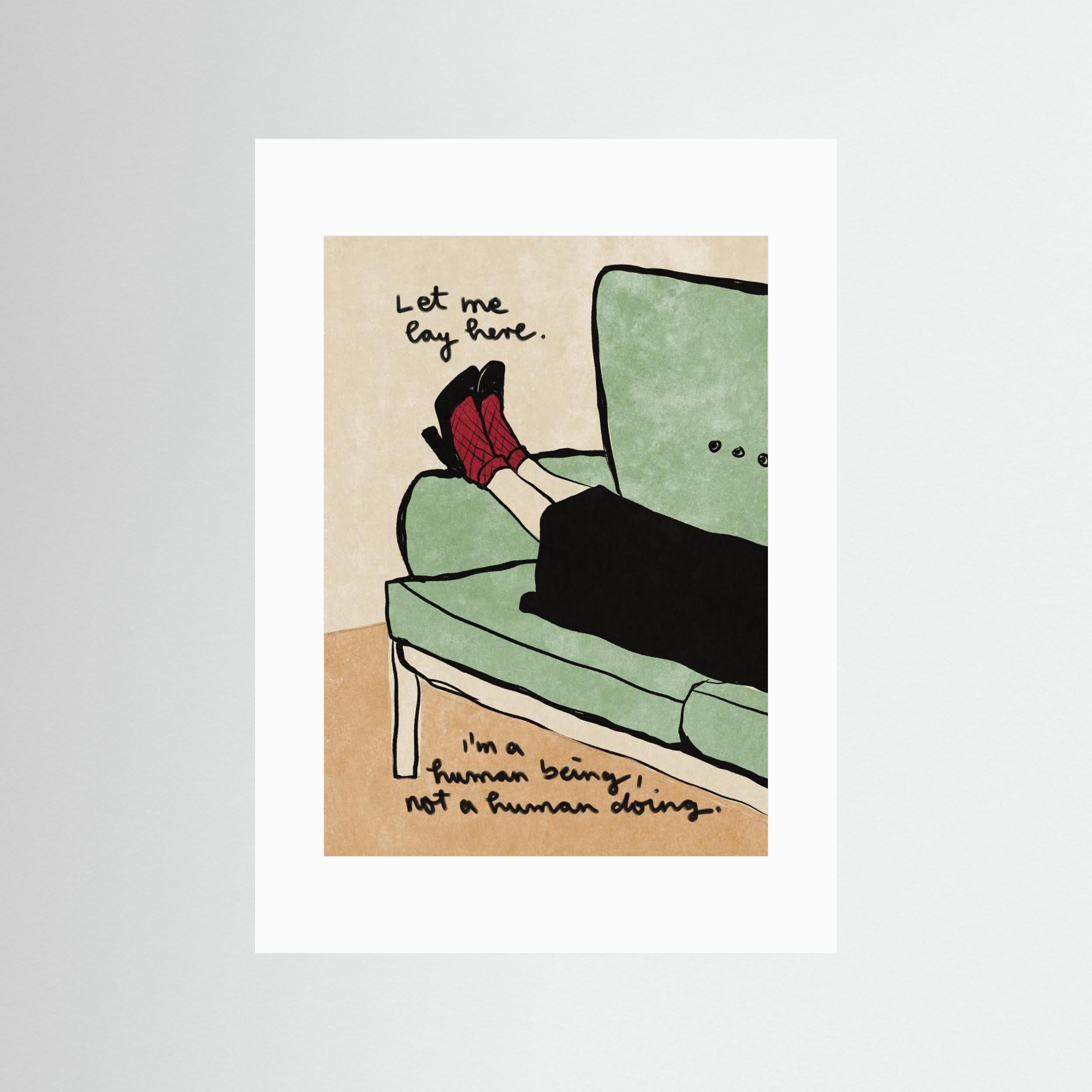 Let me lay here by Raissa Oltmanns