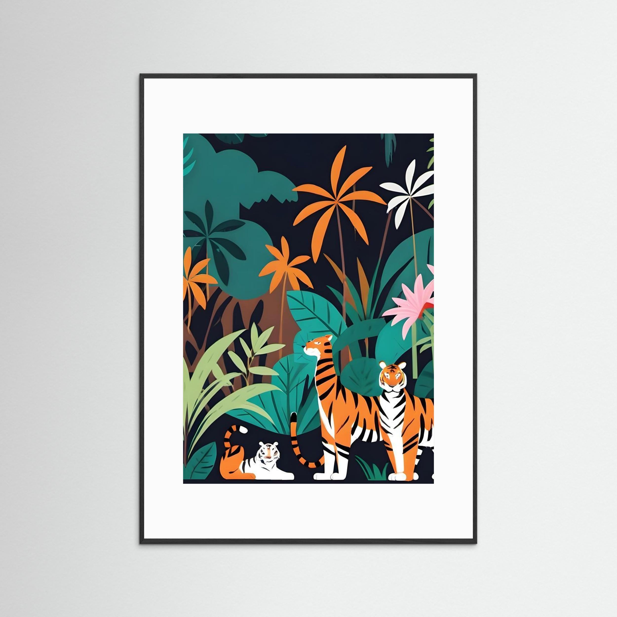 Tropical Tiger Trio by Kintsugi99