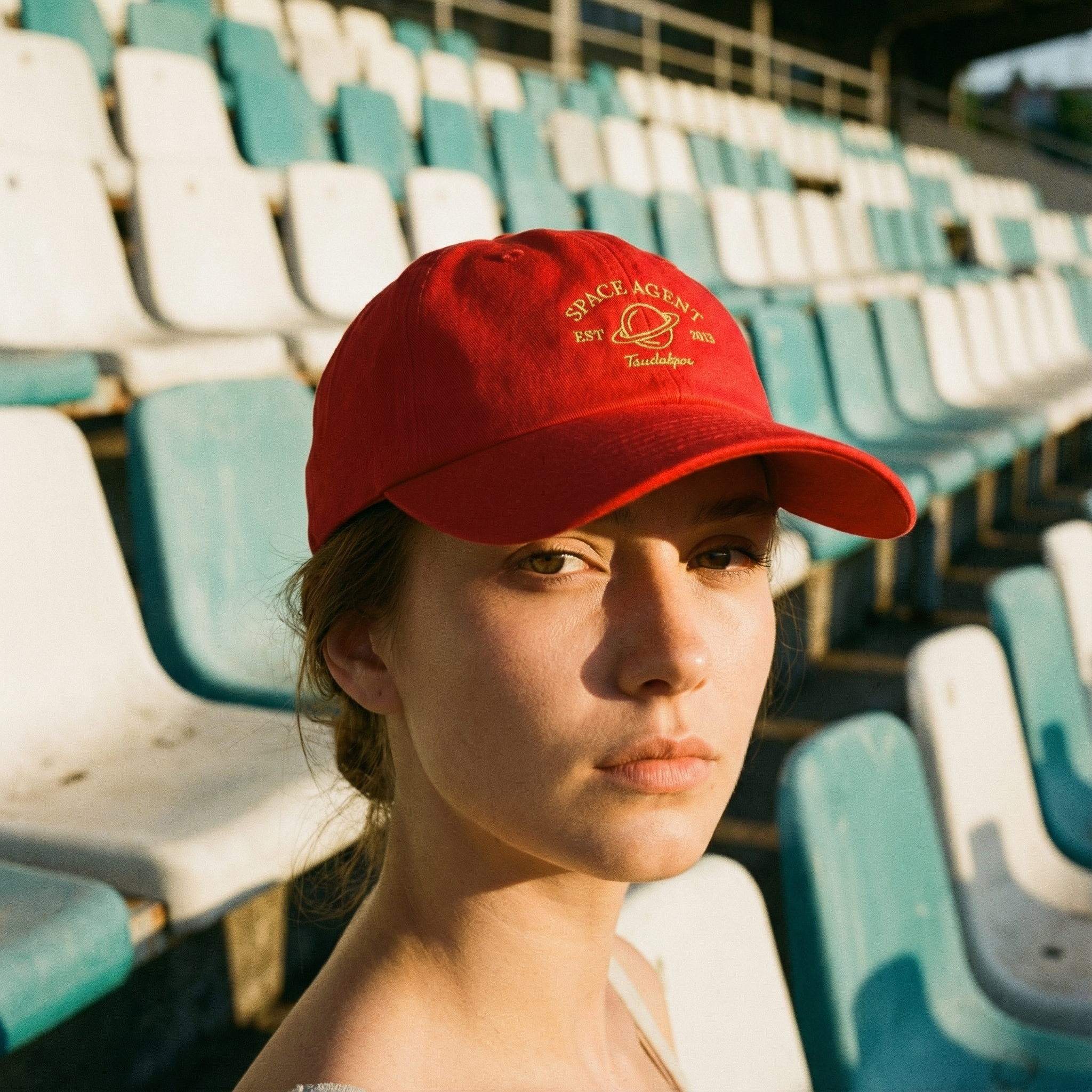 Space Agent Embroidered Cap
