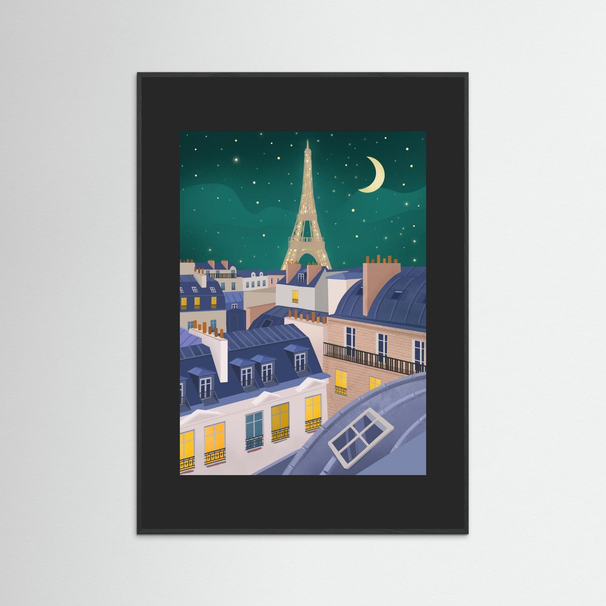 Paris at Night by Petra Lizde
