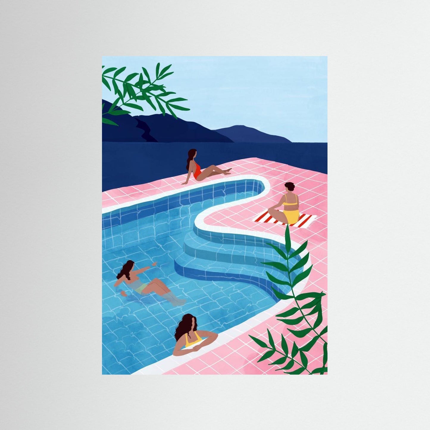 Pool Ladies by Maja Tomljanovic