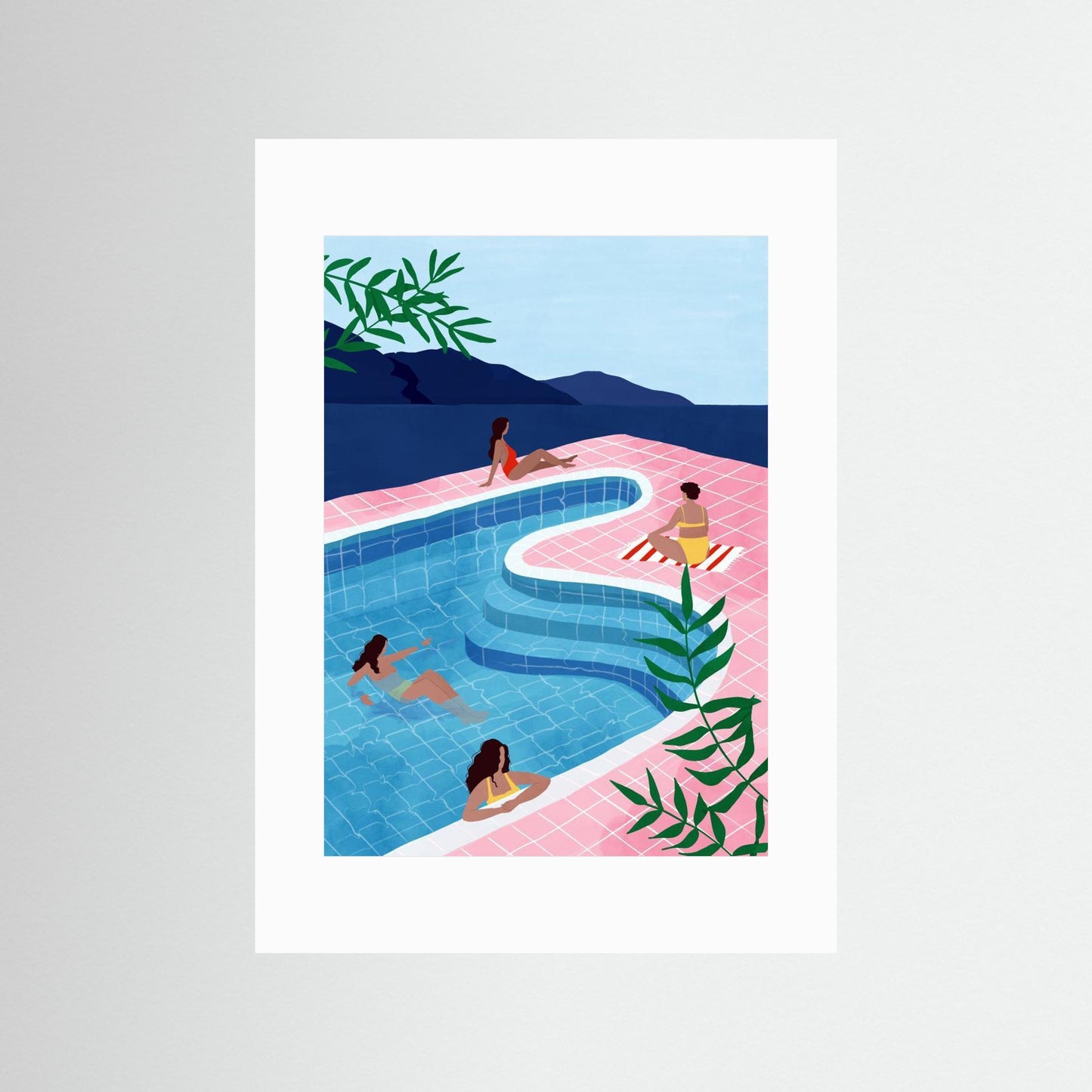 Pool Ladies by Maja Tomljanovic