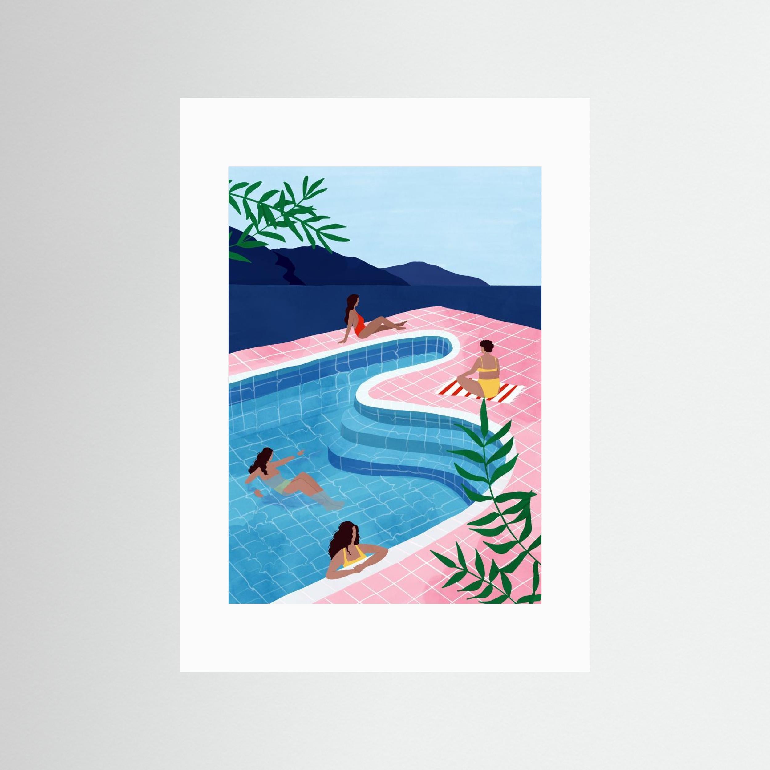 Pool Ladies by Maja Tomljanovic