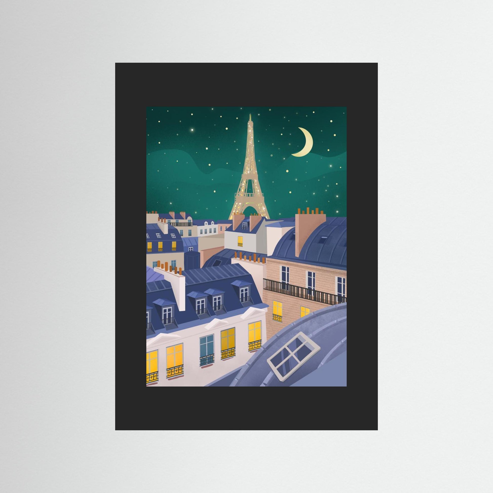 Paris at Night by Petra Lizde