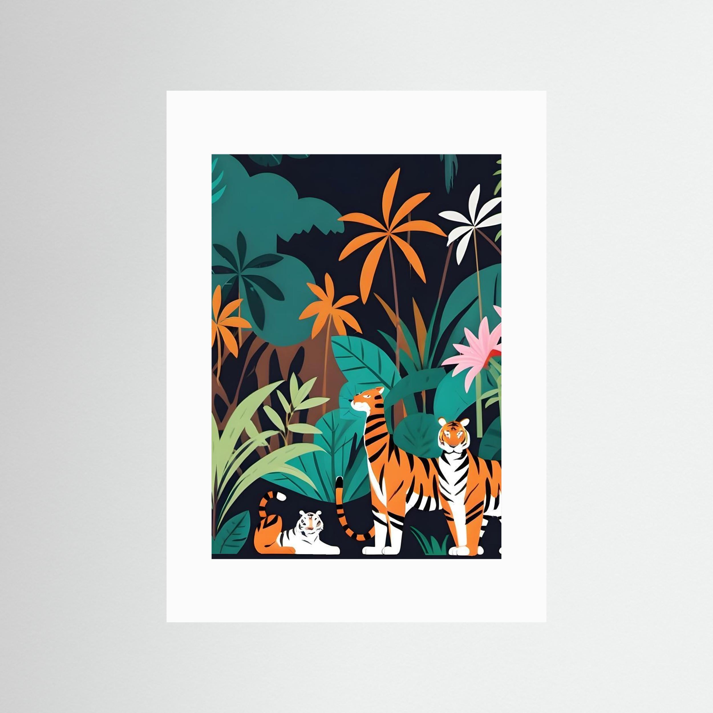 Tropical Tiger Trio by Kintsugi99