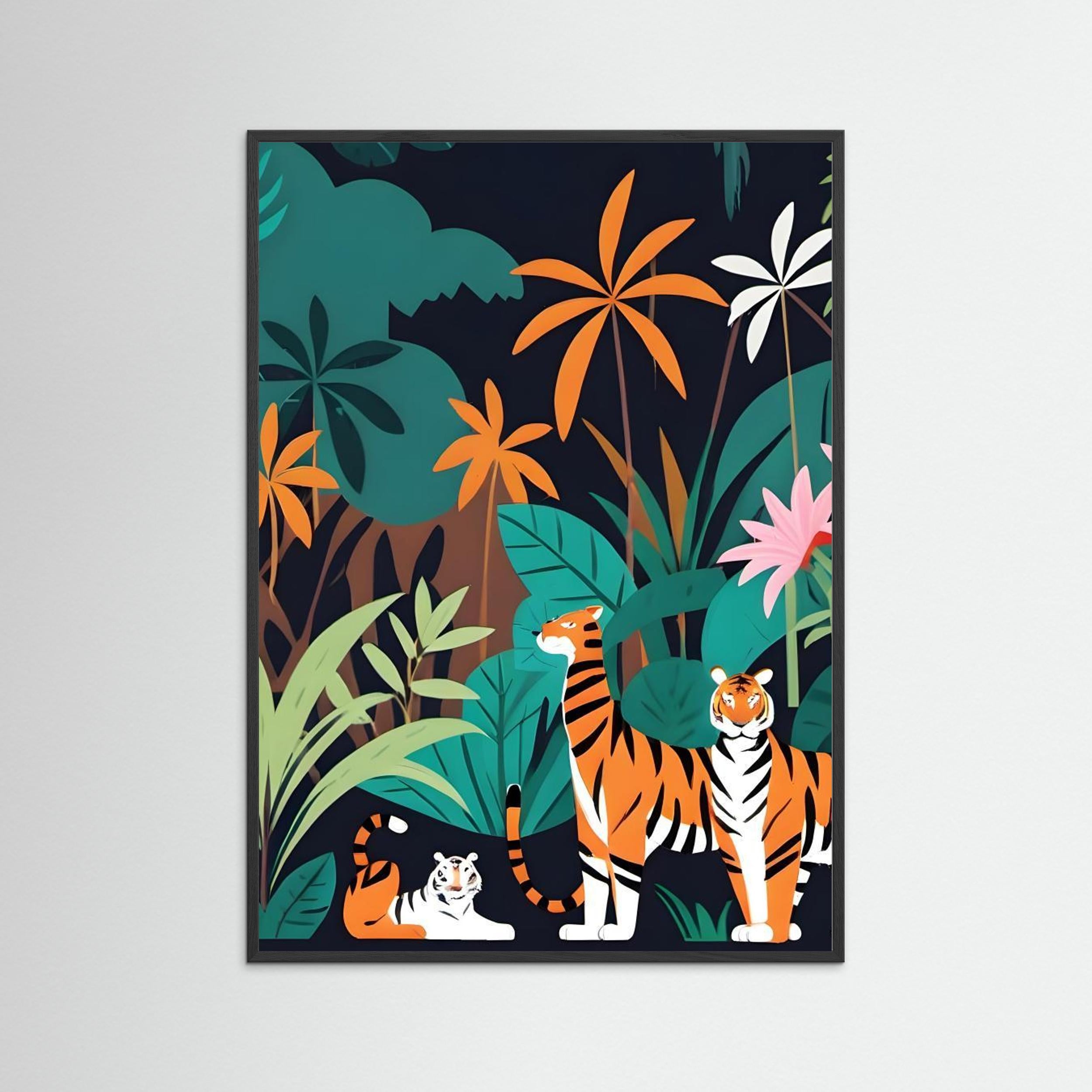 Tropical Tiger Trio by Kintsugi99