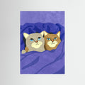 Cats in Bed by Raissa Oltmanns