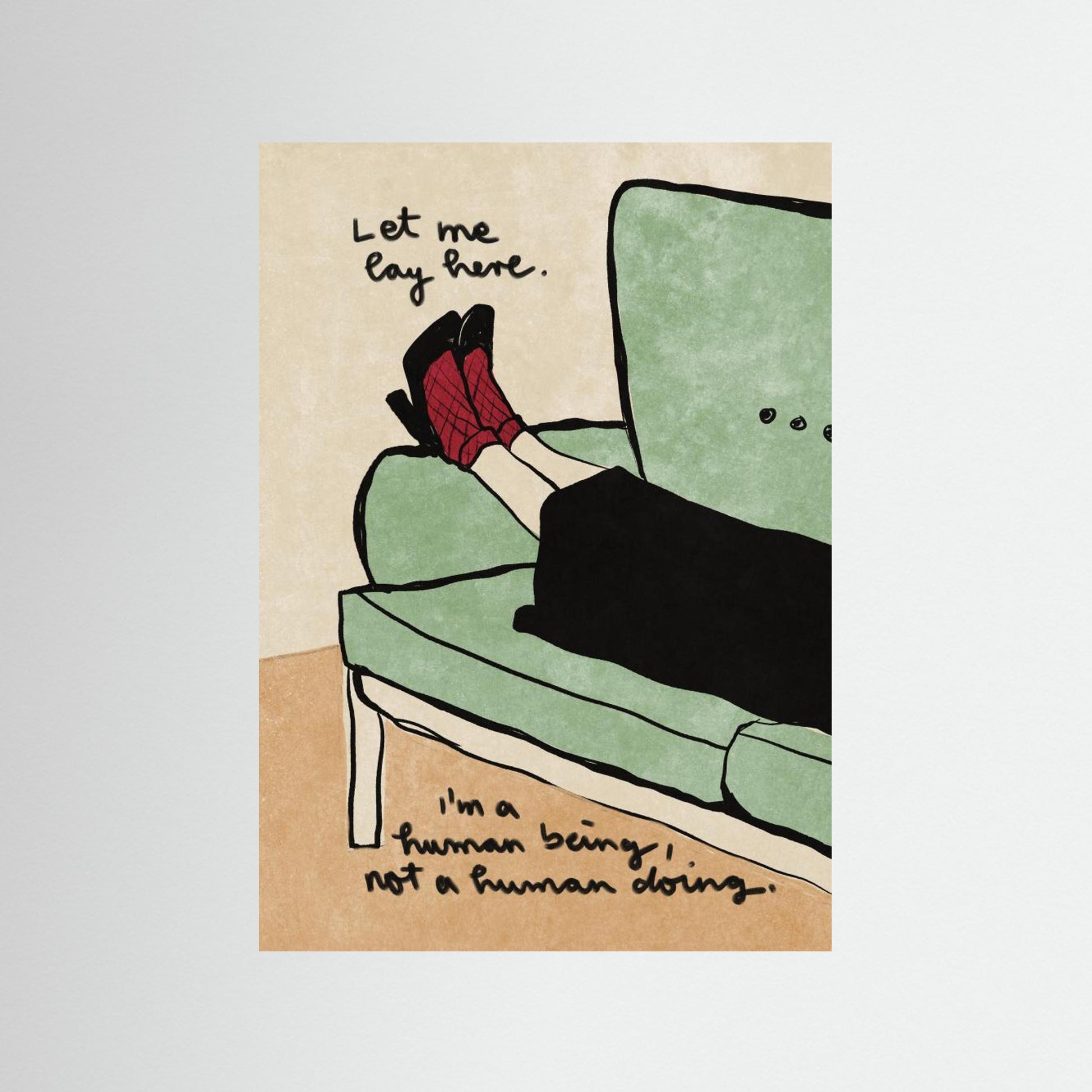 Let me lay here by Raissa Oltmanns