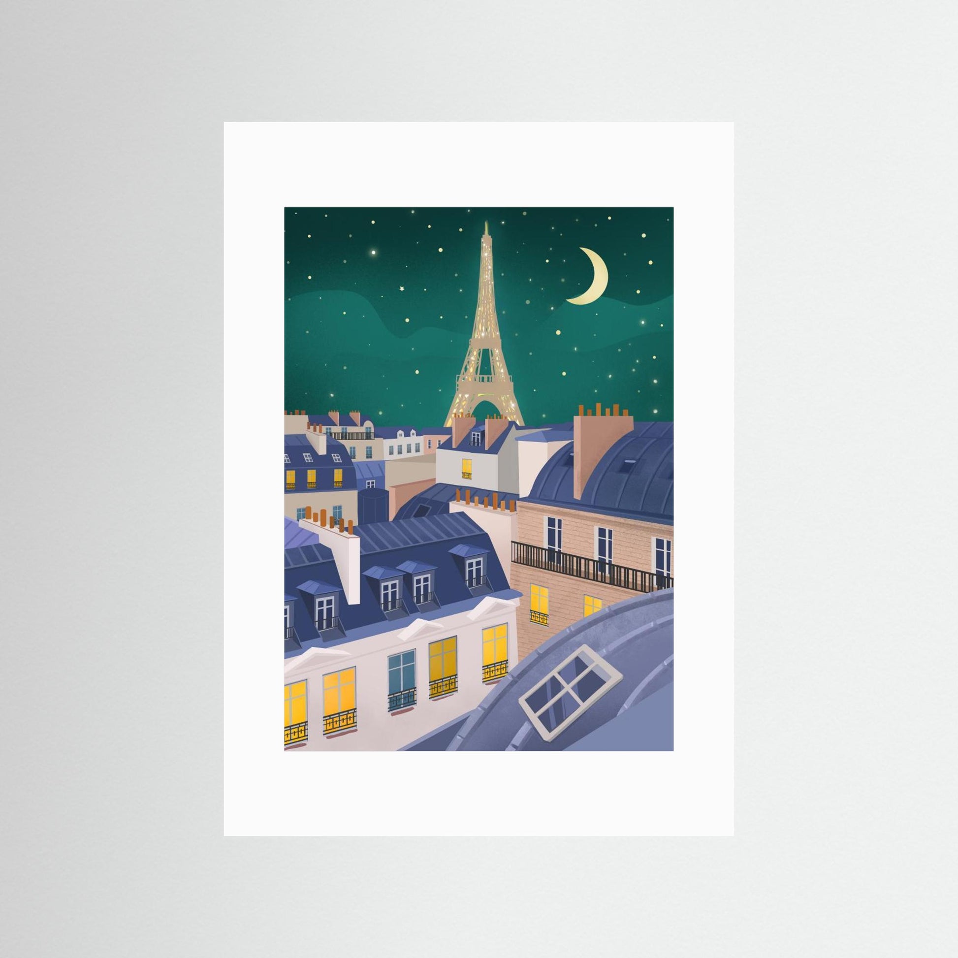 Paris at Night by Petra Lizde