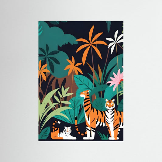 Tropical Tiger Trio by Kintsugi99