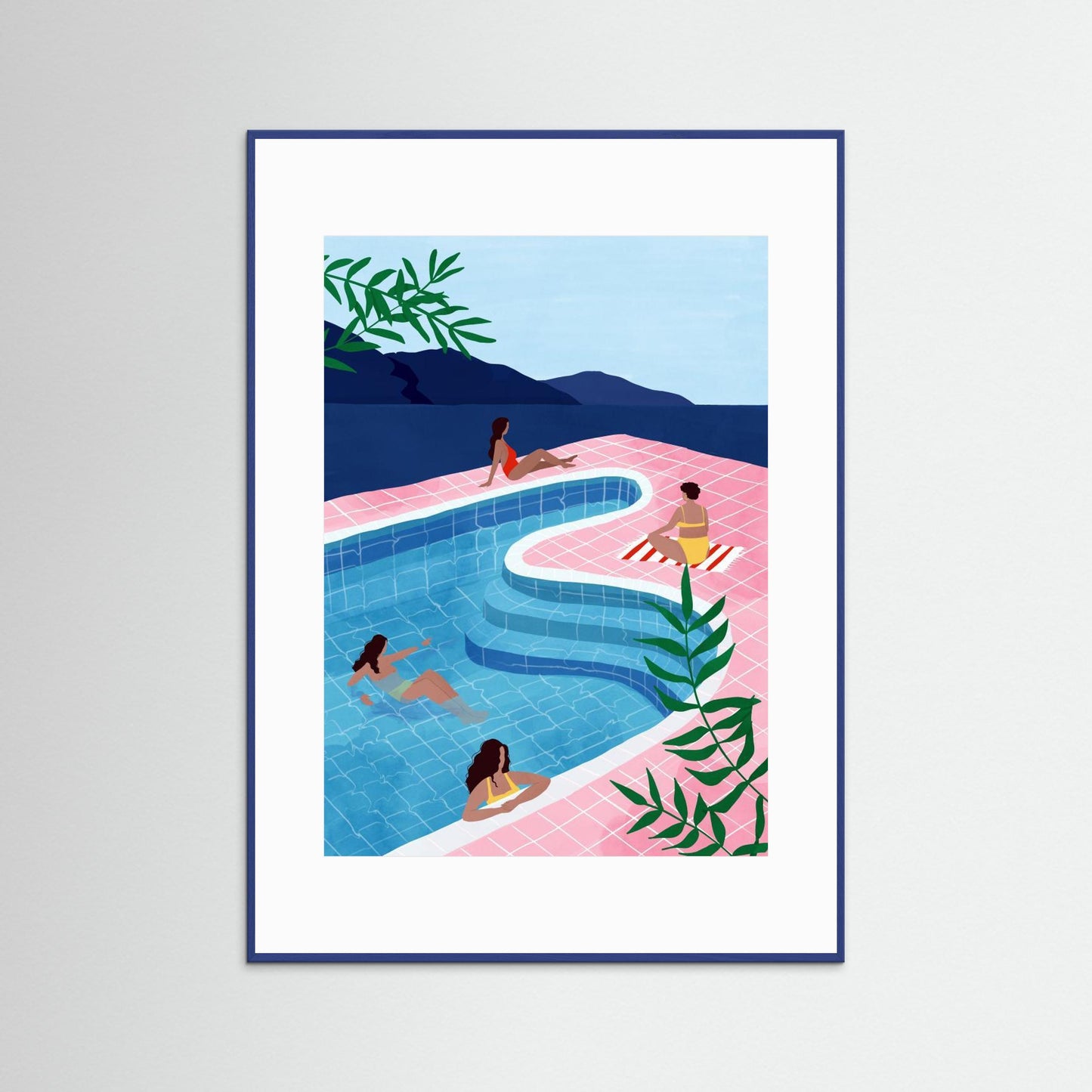 Pool Ladies by Maja Tomljanovic